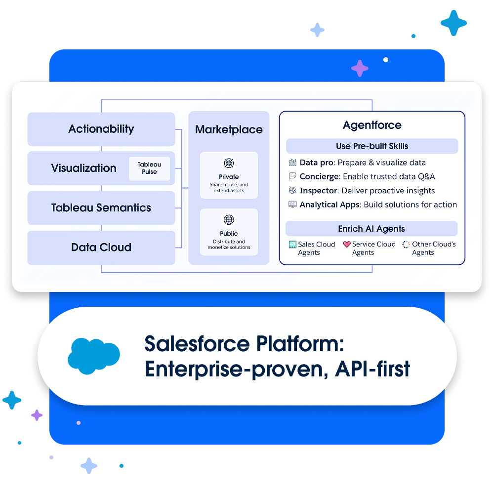 Salesforce platform diagram